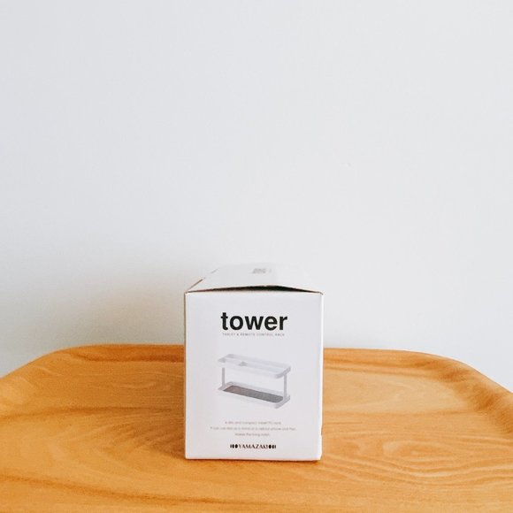 Yamazaki Tower Tablet Remote Control Rack - White - Picture 2 of 5